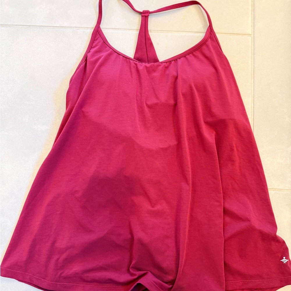 HALARA Deep Red Tank Top
